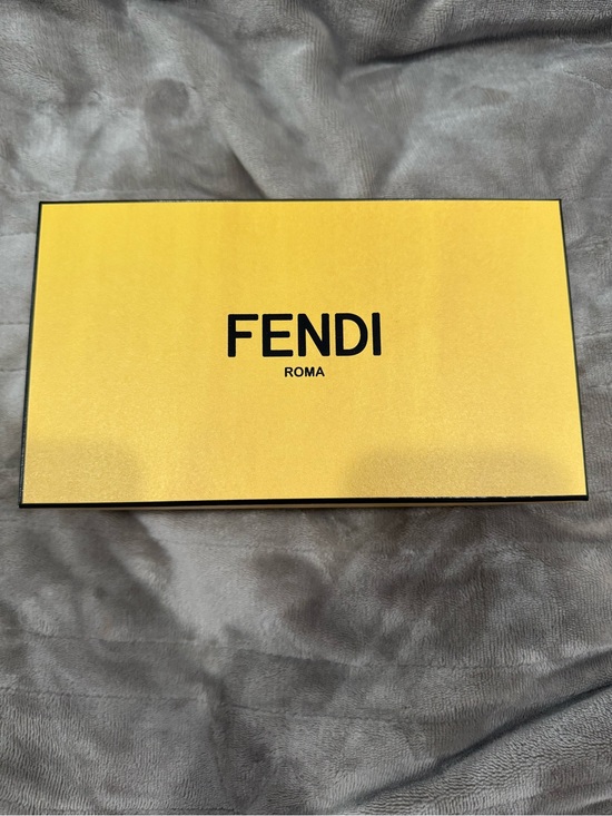 Fendi Accessories - FENDI Roma Yellow & Black Logo Sunglasses Box, Authentication Card + Lens Wipe ✨